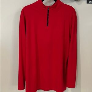 Men's Red Long Sleeve Shirt